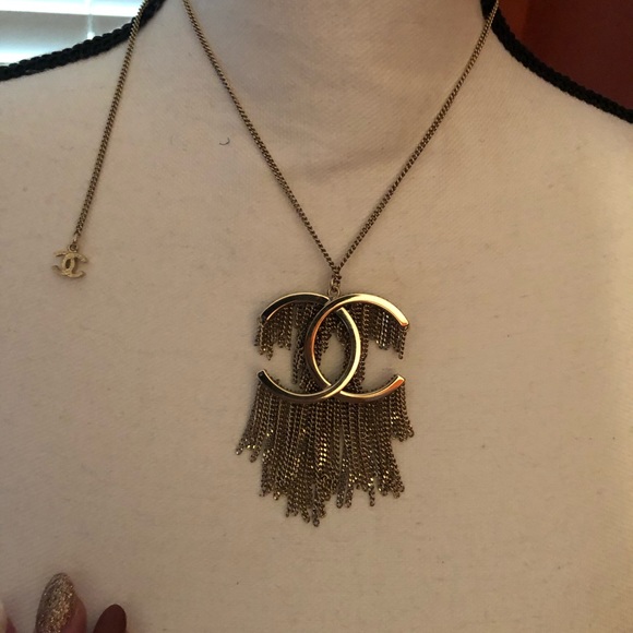 Chanel CC chain drop necklace - Picture 4 of 7